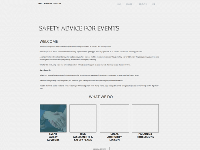 safetyadviceforevents.co.uk snapshot