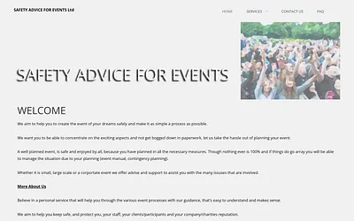 safetyadviceforevents.co.uk snapshot