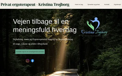 kristinatroejborg.dk snapshot