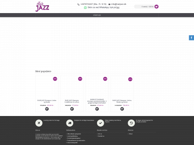 hairjazz.dk snapshot