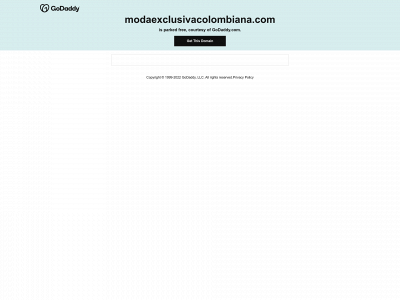 modaexclusivacolombiana.com snapshot