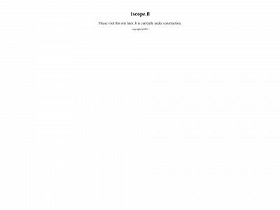 1scope.fi snapshot