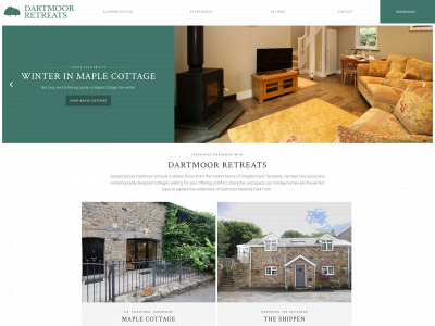 dartmoorretreats.com snapshot