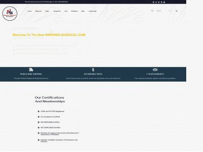 narowalsurgical.com snapshot