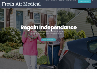 freshairmedicaloxygen.com snapshot