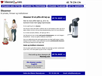 steamer.dk snapshot