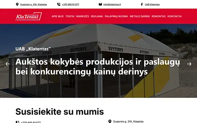 klatentas.lt snapshot