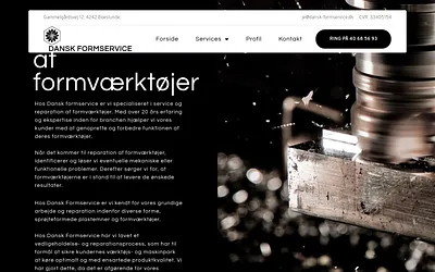 dansk-formservice.dk snapshot