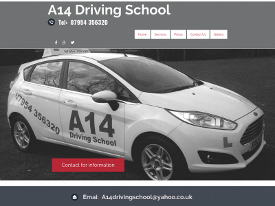 a14drivingschool.co.uk snapshot