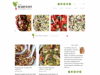 theharvestkitchen.com snapshot
