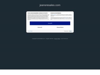 jeansresales.com snapshot
