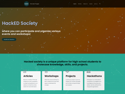 hackedsociety.in snapshot