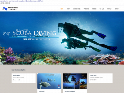 www.desertrosediving.com snapshot