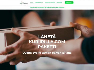 kuriirilla.fi snapshot