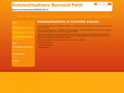 automatisations-petitbernard.be snapshot