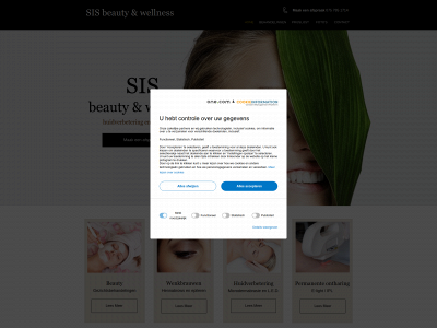 sisbeautyandwellness.nl snapshot
