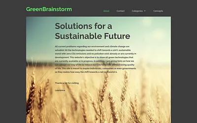 greenbrainstorm.com snapshot