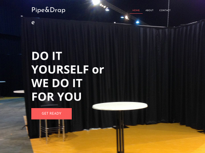 pipedrape.be snapshot