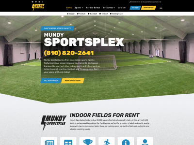 mundysportsplex.com snapshot