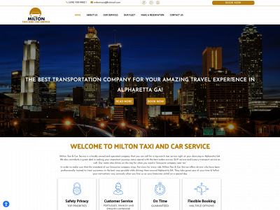 www.miltontaxiandcarservice.com snapshot