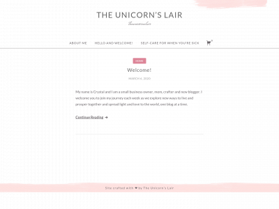 theunicornslair.com snapshot
