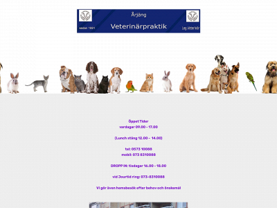 arjang-veterinar.se snapshot