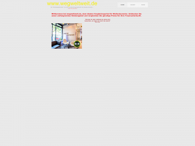 wegweltweit.de snapshot