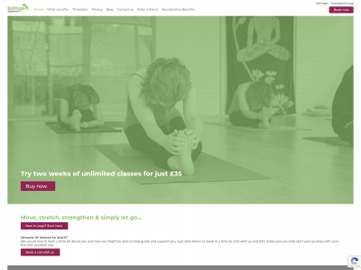 bayoga.co.uk snapshot