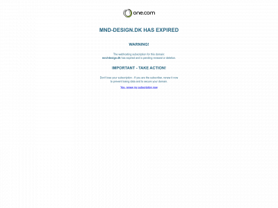 mnd-design.dk snapshot