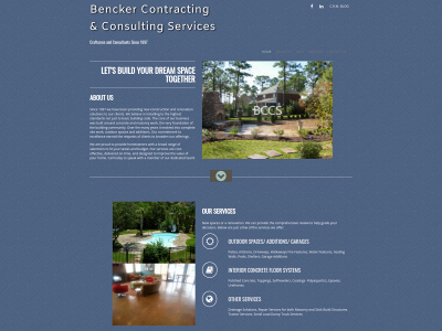 benckercontracting.com snapshot