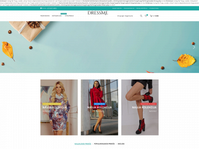 dressme.lt snapshot