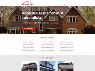 jmroofline.co.uk snapshot