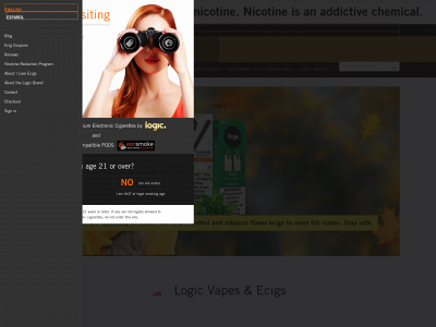 iloveecigs.com snapshot
