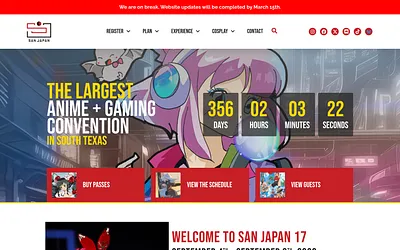san-japan.org snapshot