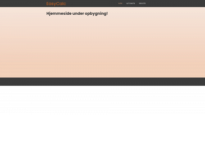 easycalc.dk snapshot
