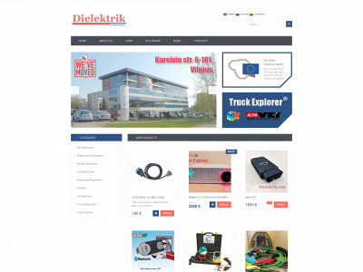 dielektrik.com snapshot