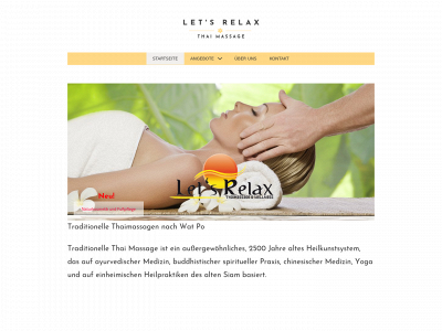 letsrelaxthaimassage.de snapshot