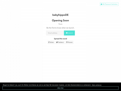 babyhippo.de snapshot