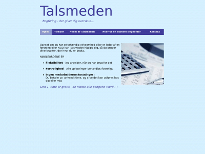 talsmeden.dk snapshot
