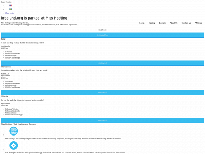 kroglund.org snapshot