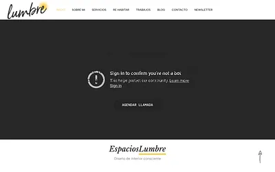 espacioslumbre.es snapshot