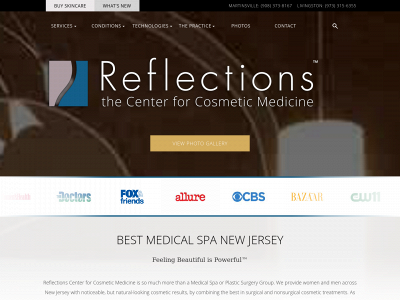 reflectionscenter.com snapshot