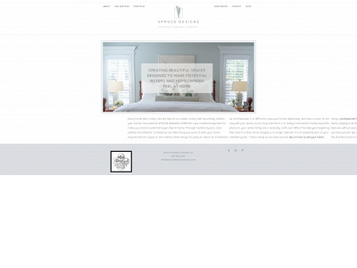 sprucedesignscompany.com snapshot