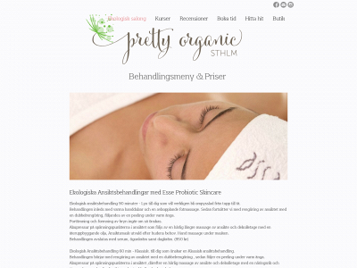 prettyorganic.se snapshot