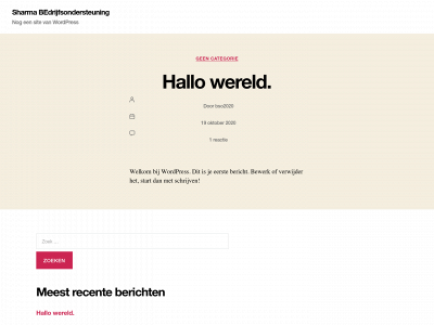 sharma-bo.nl snapshot