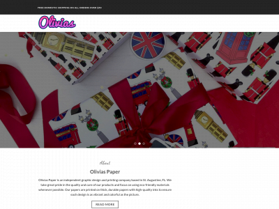 oliviaspaper.com snapshot