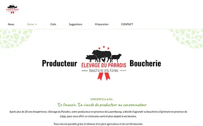elevageduparadis.be snapshot