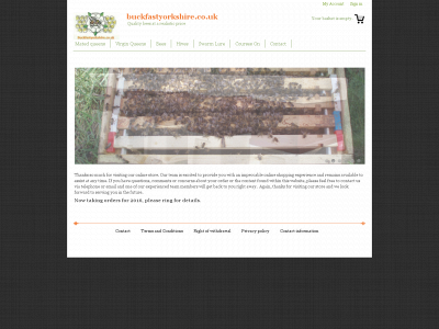 buckfastyorkshire.co.uk snapshot