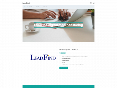 leadfind.se snapshot