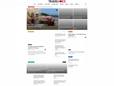 travelvoice.lk snapshot